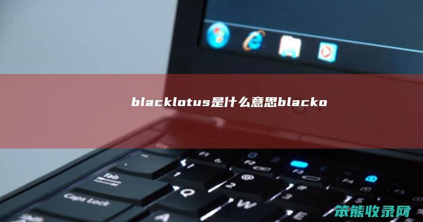 blacklotus是什么意思（blackorblue什么意思）
