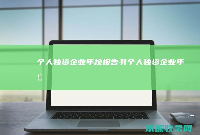 个人独资企业年检报告书（个人独资企业年检）
