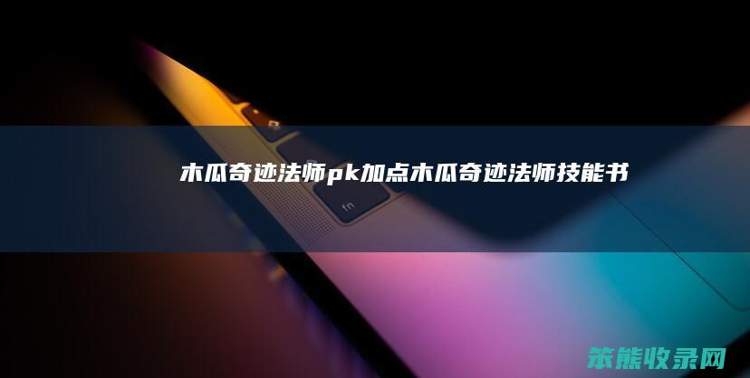 木瓜奇迹法师pk加点（木瓜奇迹法师技能书）