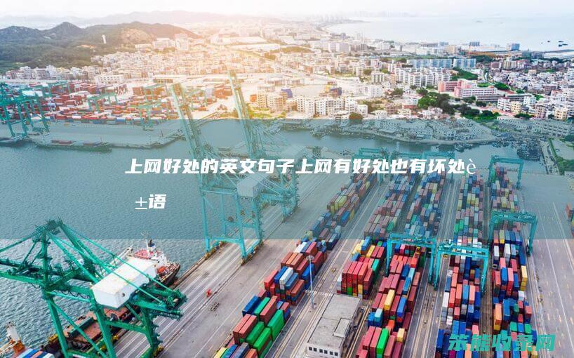 上网好处的英文句子（上网有好处也有坏处英语）