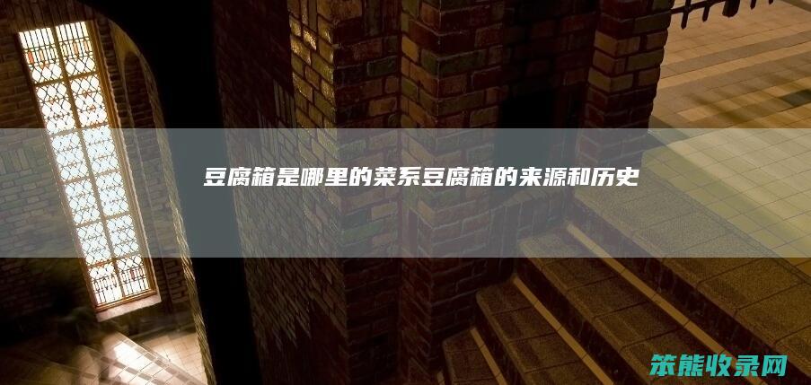 豆腐箱是哪里的菜系（豆腐箱的来源和历史）