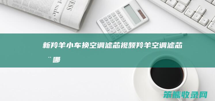 新羚羊小车换空调滤芯视频（羚羊空调滤芯在哪）