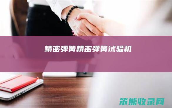 精密弹簧（精密弹簧试验机）