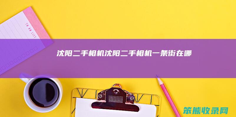 沈阳二手相机（沈阳二手相机一条街在哪）
