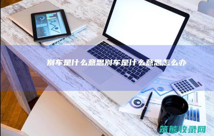 别车是什么意思（别车是什么意思怎么办）