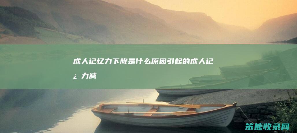成人记忆力下降是什么原因引起的（成人记忆力减退的原因）