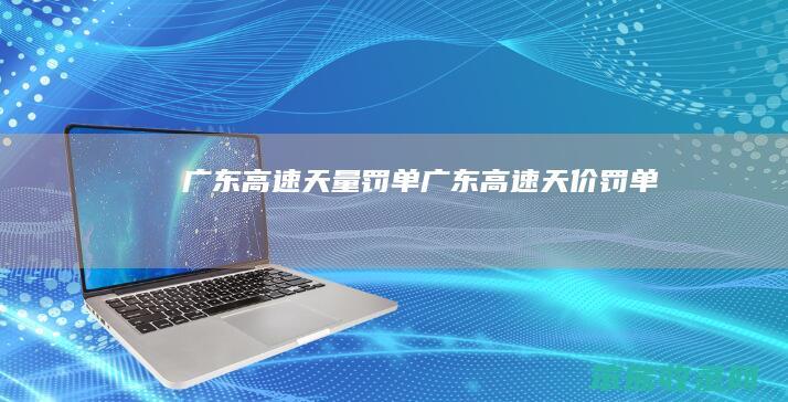 广东高速天量罚单（广东高速天价罚单）