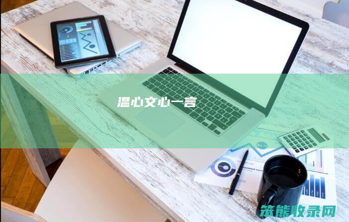 温心（文心一言）