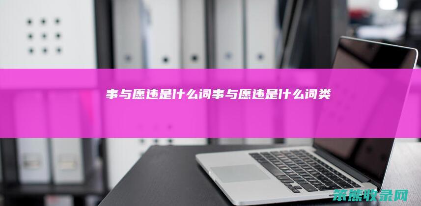 事与愿违是什么词（事与愿违是什么词类）