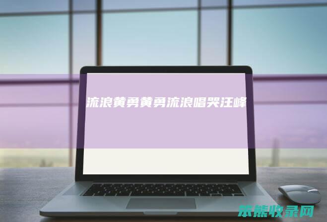 流浪黄勇（黄勇流浪唱哭汪峰）
