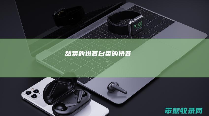 甜菜的拼音（白菜的拼音）