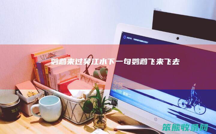 鹦鹉来过吴江水下一句（鹦鹉飞来飞去）