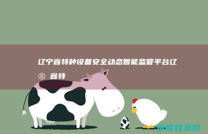 辽宁省特种设备安全动态智能监管平台（辽宁省特种设备信息监管系统入口）