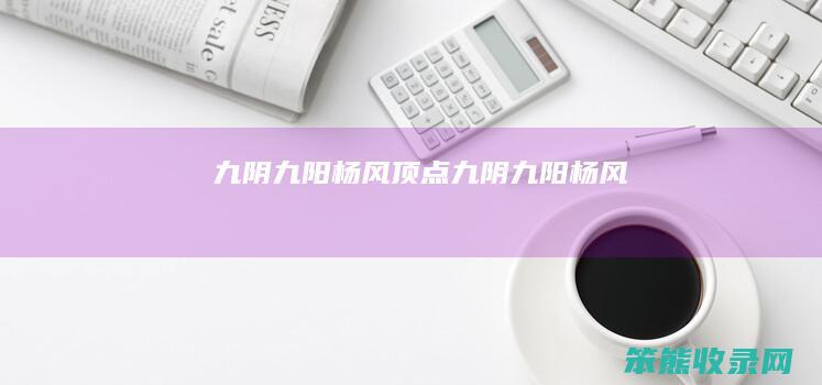 九阴九阳杨风顶点（九阴九阳杨风）