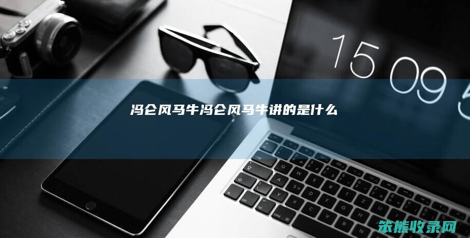 冯仑风马牛（冯仑风马牛讲的是什么）