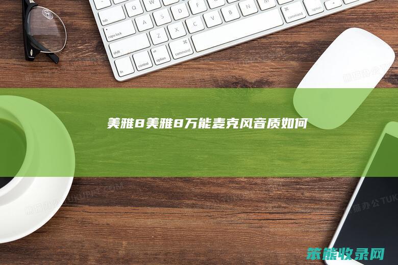 美雅8（美雅8万能麦克风音质如何）