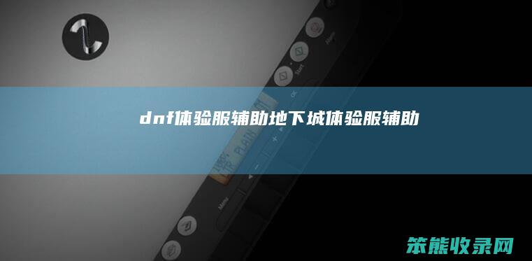 dnf体验服辅助（地下城体验服辅助）