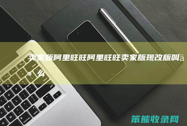 卖家版阿里旺旺（阿里旺旺卖家版现改版叫什么）