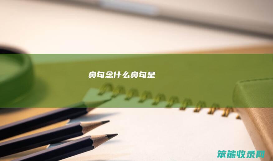 鼻句念什么（鼻句是齁）
