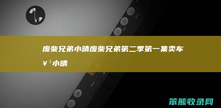 废柴兄弟小晴（废柴兄弟第二季第一集卖车女小晴）
