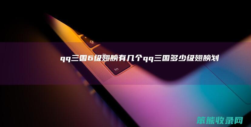 qq三国6级翅膀有几个（qq三国多少级翅膀划算）
