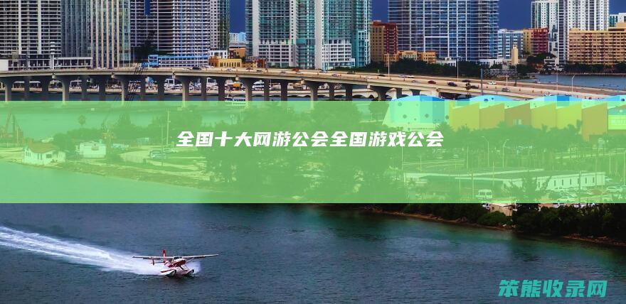 全国十大网游公会（全国游戏公会）
