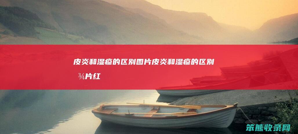 皮炎和湿疹的区别图片（皮炎和湿疹的区别图片红点）