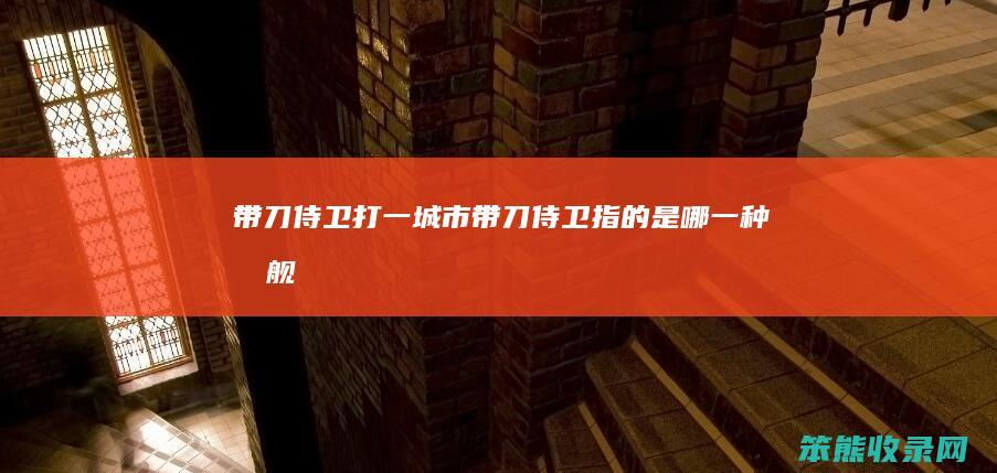 带刀侍卫打一城市（带刀侍卫指的是哪一种军舰）