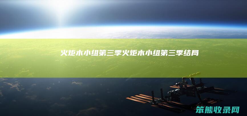 火炬木小组第三季（火炬木小组第三季结局）