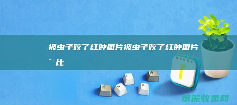 被虫子咬了红肿图片（被虫子咬了红肿图片对比）