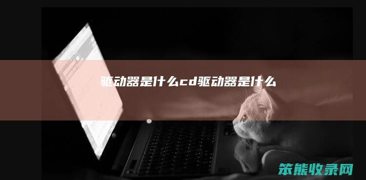 驱动器是什么（cd驱动器是什么）