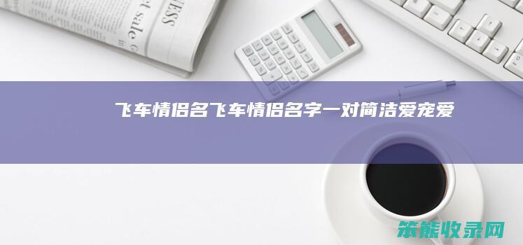飞车情侣名（飞车情侣名字一对简洁爱宠爱）