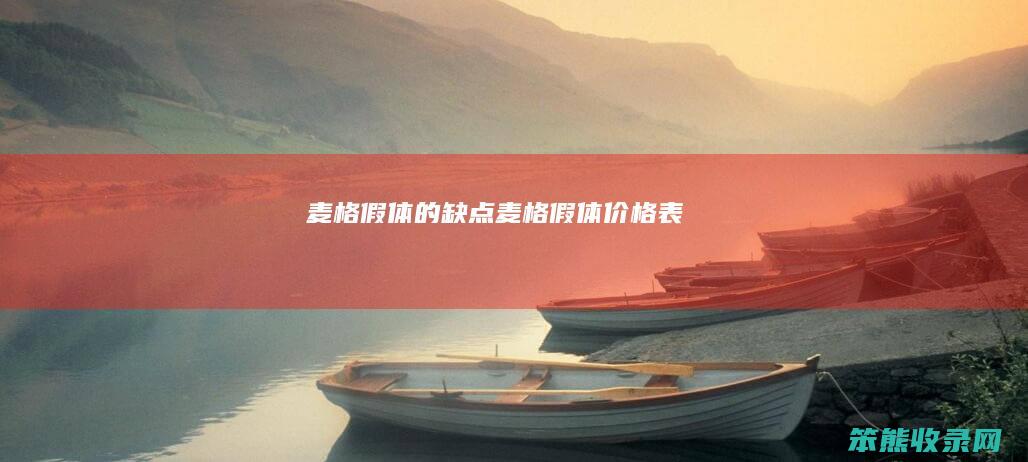 麦格假体的缺点麦格假体价格表