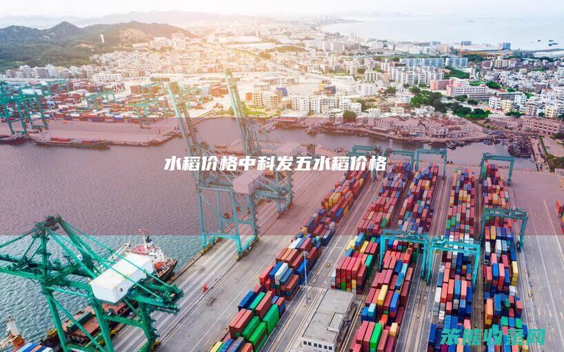 水稻价格（中科发五水稻价格）