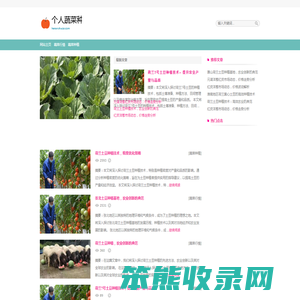 个人蔬菜种植经验分享,分享蔬菜种植心得