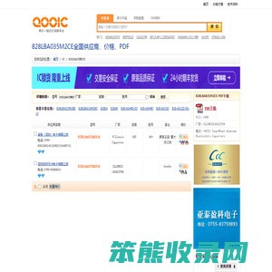 828LBA035M2CE优质供应商828LBA035M2CE价格｜PDF资料【库IC网】