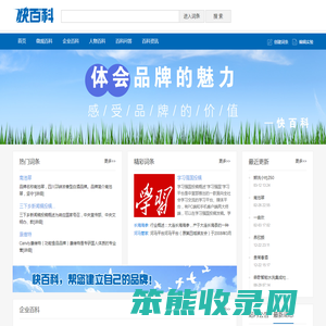 企业百科词条