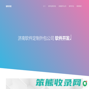 济南软件外包