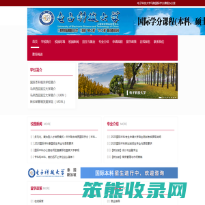 电子科技大学马院国际学分课程办公室