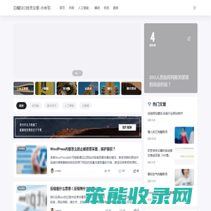 白帽SEO技术分享