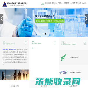 衢州南高峰化工股份有限公司