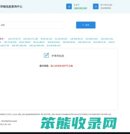 IP地址查询
